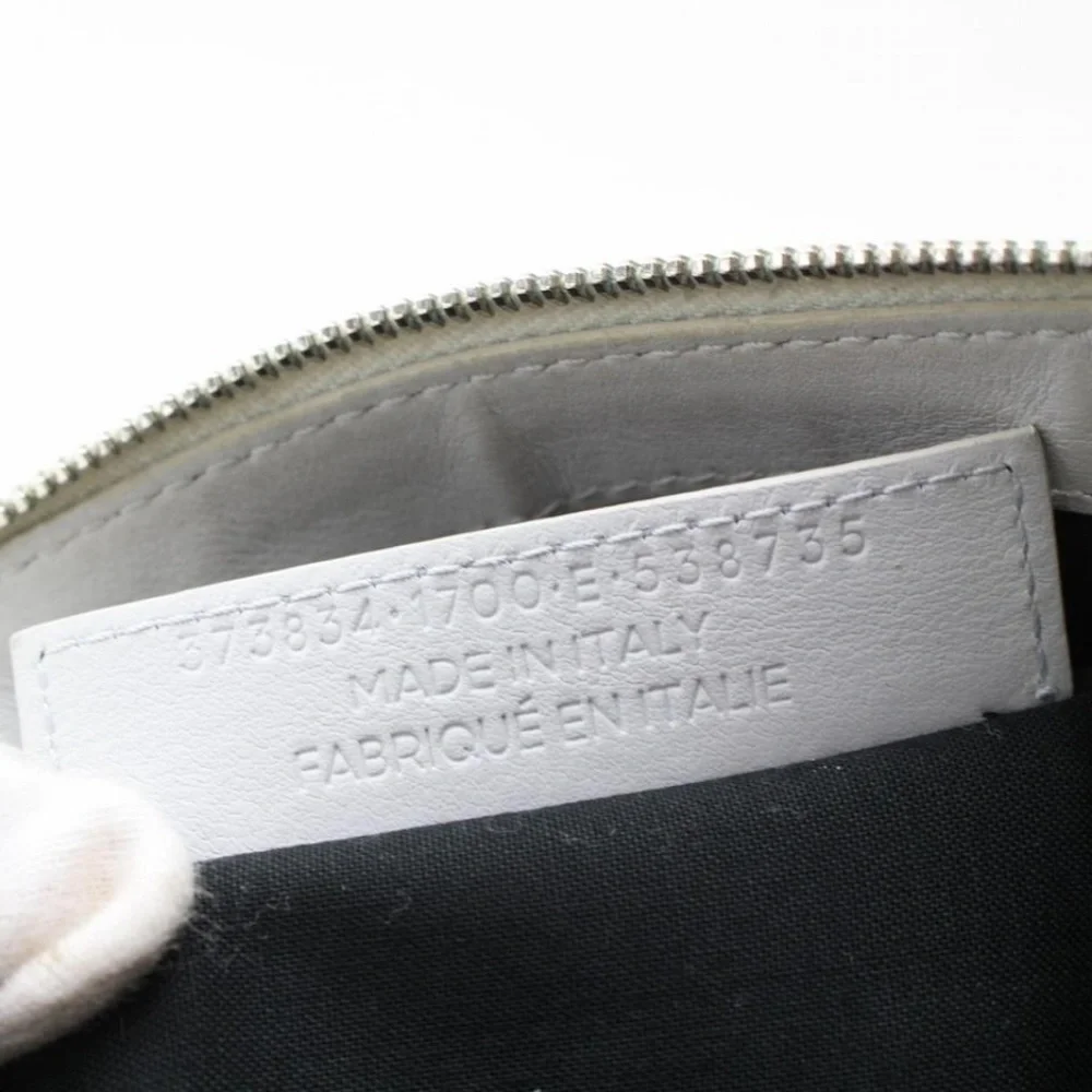 Balenciaga Light Grey Everyday Zip Pouch 868540